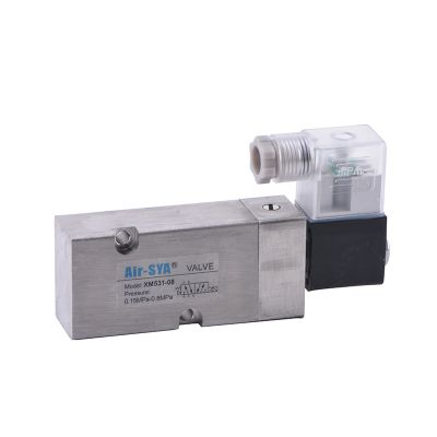 SUS316L&Temperature resistant specificationplate connected 3 and 5-way solenoid valve XM