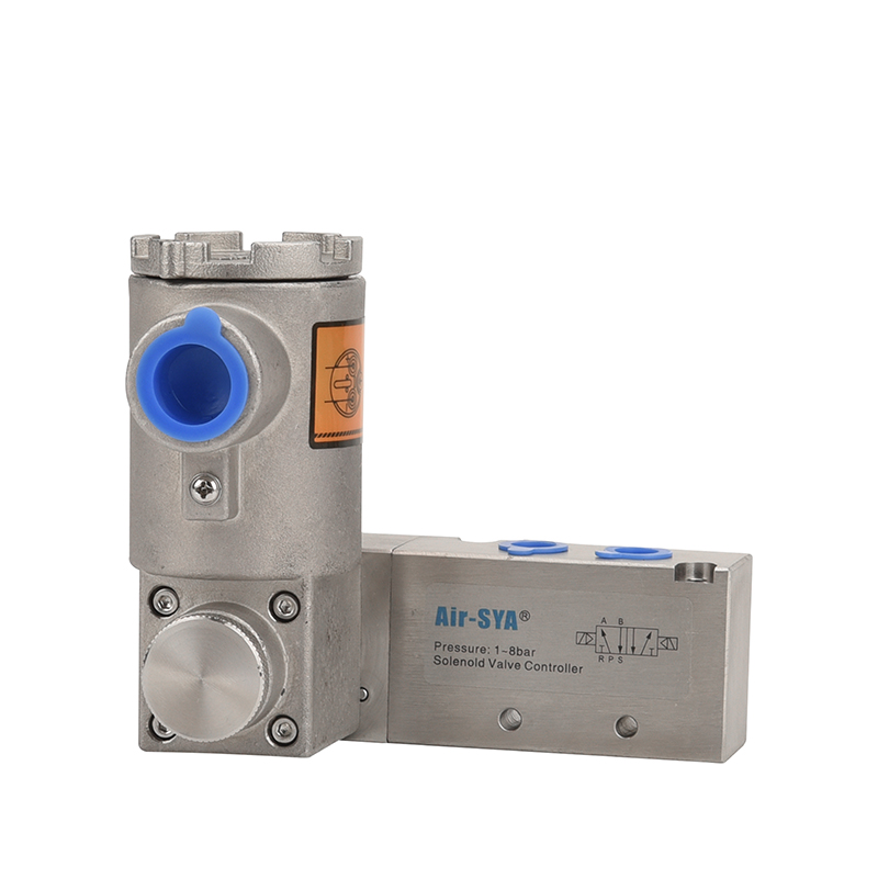 Explosion proof intrinsic safety pilot-operated typestainless steel pipe connection solenoid valve AS60-A