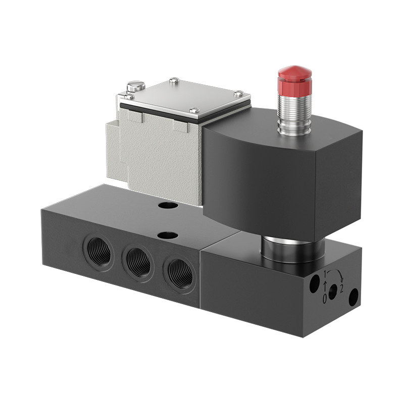 Slide valve explosion-proof solenoid valve