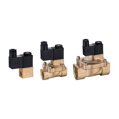 Direct-acting /Pilot-operated 2-way solenoid valve 2V