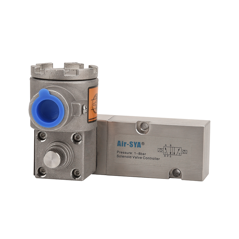 Explosion proof C-class flame-proof pilot-operated typestainless steel plate connection solenoid valveAS60-D